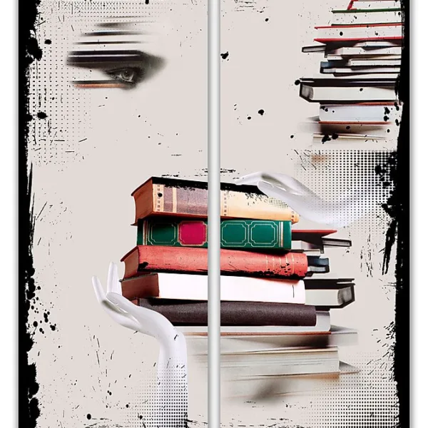 Eye Read You 140cm x 52.5cm (x2)