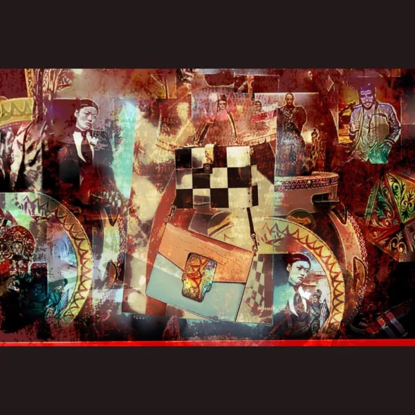 Organized Chaos Artwork 70cm x 50cm