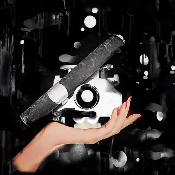 Smoke Machine Artwork 142cm x 130cm