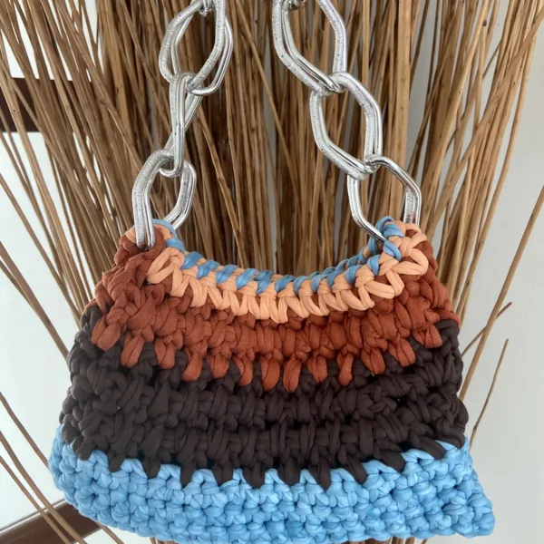 ''Mina'' crochet bag