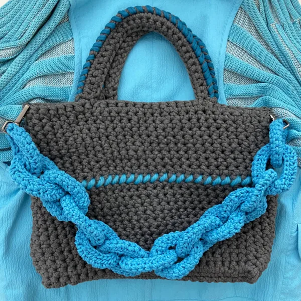 ''Bowie'' crochet bag