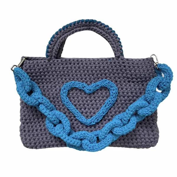 ''Hart'' crochet bag