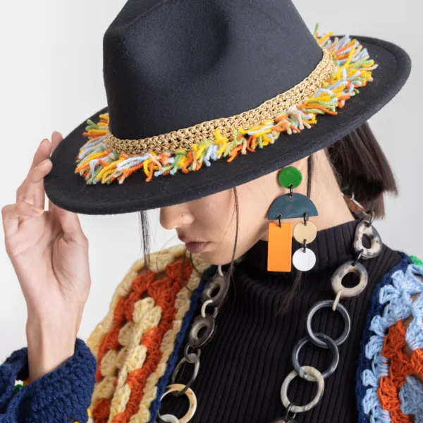 FRINGED HAT