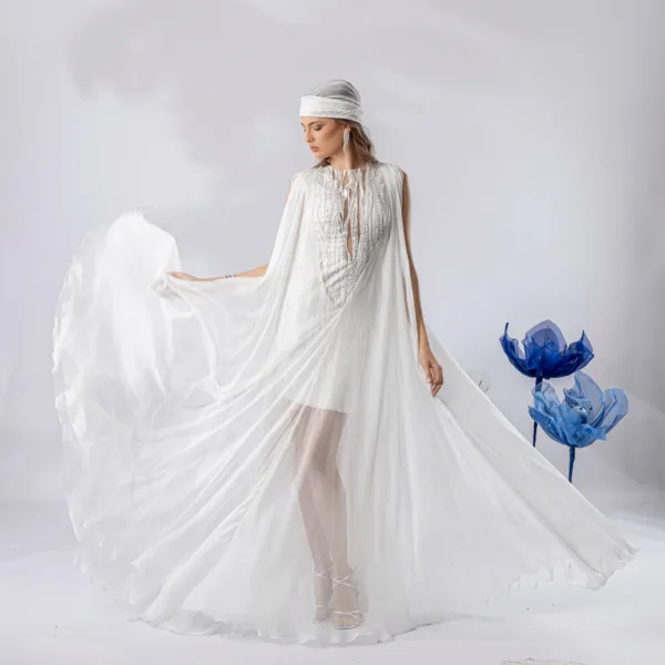 “OPHELIA” DRESS WITH BANDANA