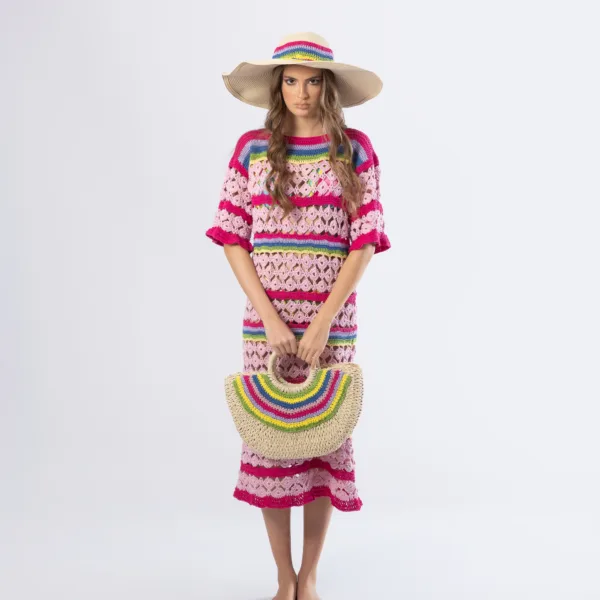 "PINK PANTHER" BEACH COVER-UP