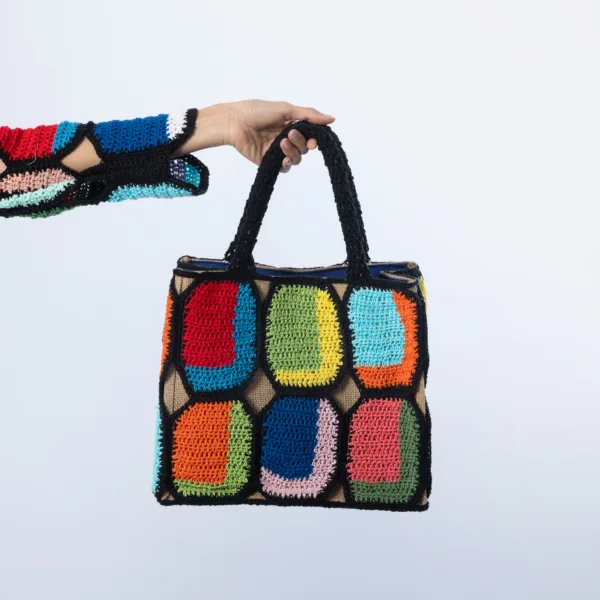“RUBBY” MIDI TOTE BAG