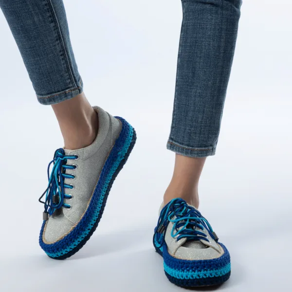 “ALOE” SHOES - BLUE