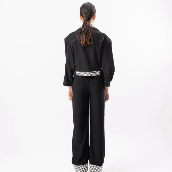 “THE QUEEN” CREPE PANTS