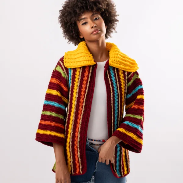 “DECOY” HANDMADE CARDIGAN