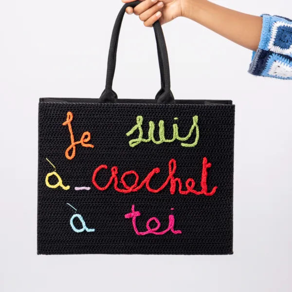 “JE SUIS” HANDMADE TOTE BAG