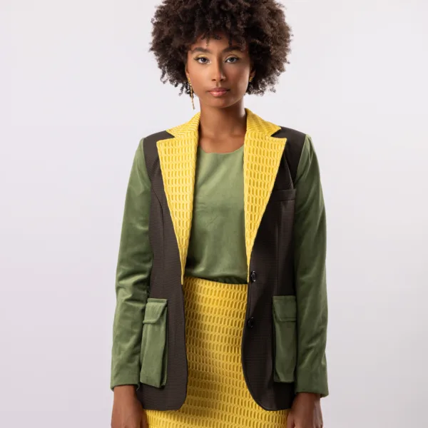 “DEFLECTION” BLAZER