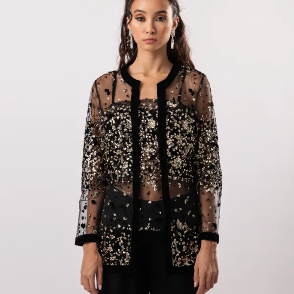 “QUEEN’S GAMBIT” VELVET GOLD VEST
