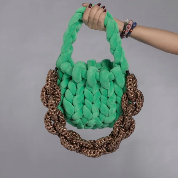 “RANK”HANDMADE BAG- SMALL