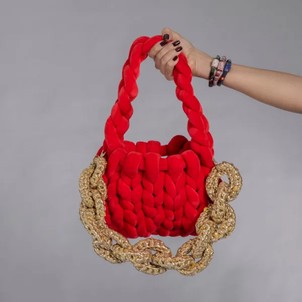 “RANK”HANDMADE BAG- SMALL