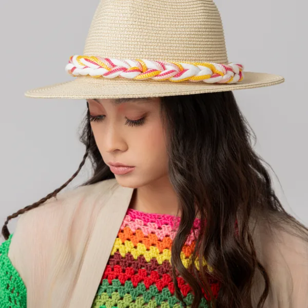 “CABANA” STRAW HAT - NUDE