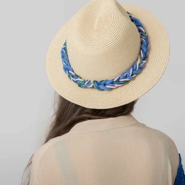 “CABANA” STRAW HAT - NUDE