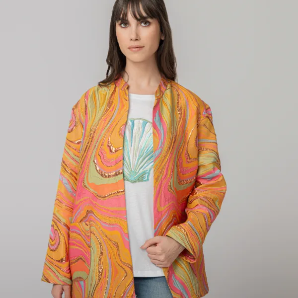 “GATE” JACQUARD JACKET
