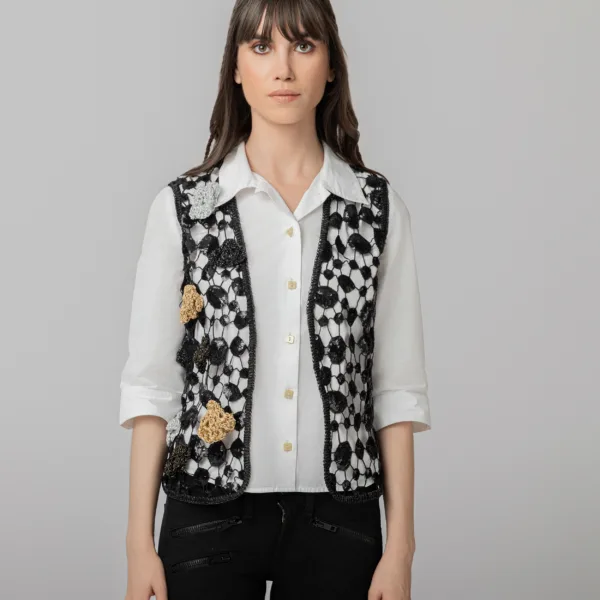 “COACHELLA” CROCHET GILET