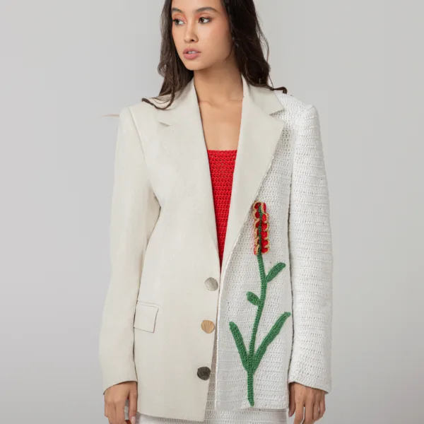 “DESTINATION” OVERSIZED BLAZER