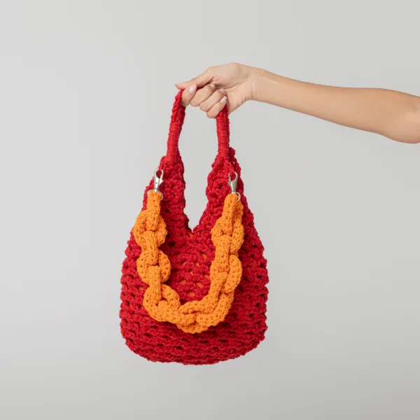 “CARRY” HANDMADE CROCHET BAG-BIG