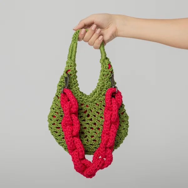 “CARRY” HANDMADE CROCHET BAG-MINI