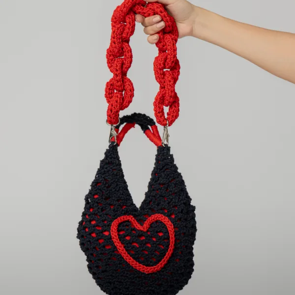 “CARRY” HANDMADE CROCHET BAG-MIDI