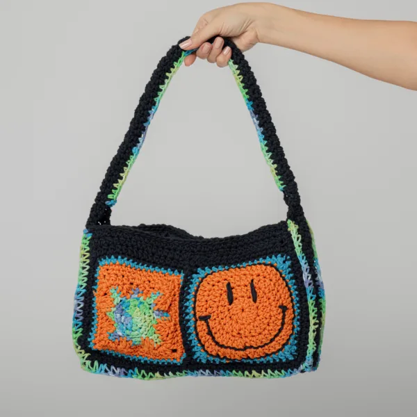 “SMILE” HANDMADE CROCHET BAG