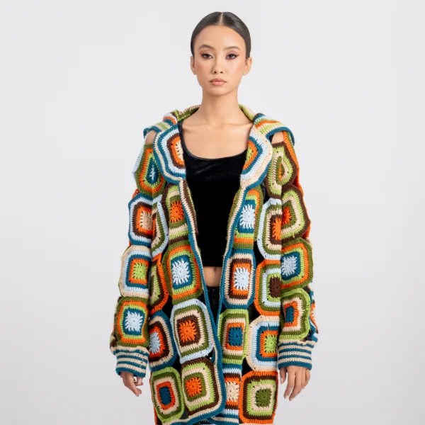 “FLUX” BOMBER CARDIGAN