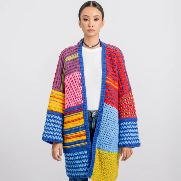 “ARCADE” BOMBER CARDIGAN