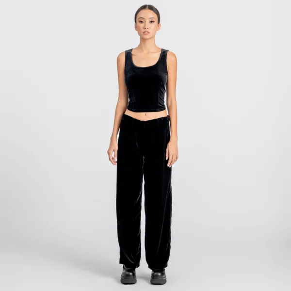 “MIST” VELVET PANTS