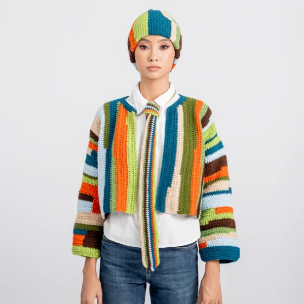 “MYSTIQUE” BOMBER CARDIGAN