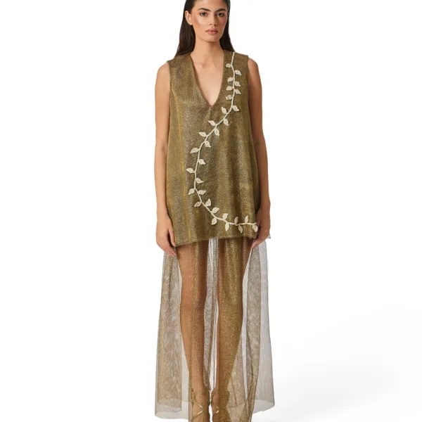 "DAWN" DRESS WITH SKIRT EXTENSION