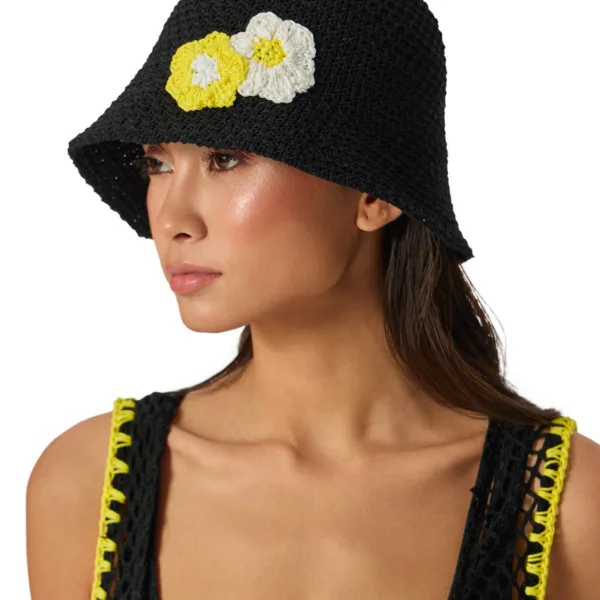 "BLOOM" BUCKET HAT