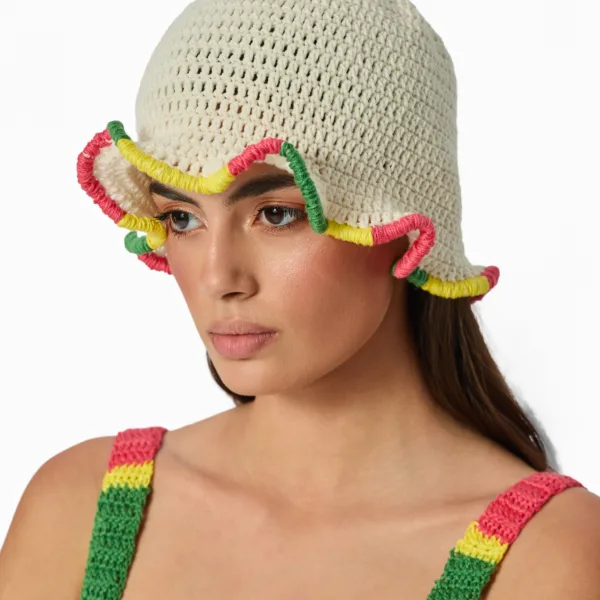 "SOLEIL" BUCKET HAT