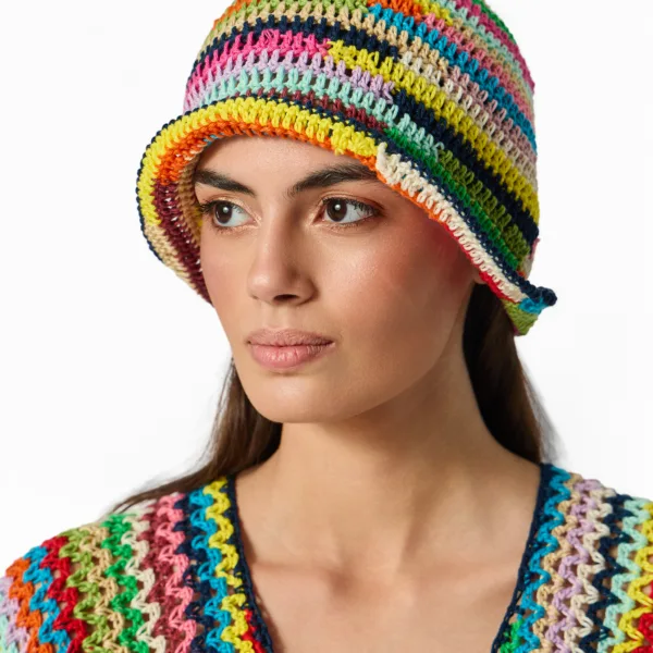 "STRIPED" BUCKET HAT