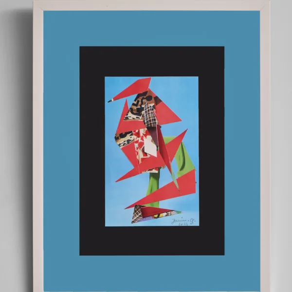 "Triangle game" Artwork ,30x42cm