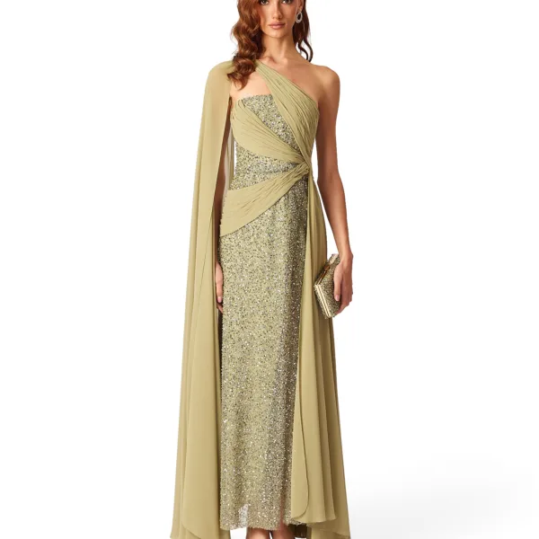 "VERDE LUMEN" DRESS