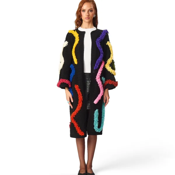 PUFF CARDIGAN LONG