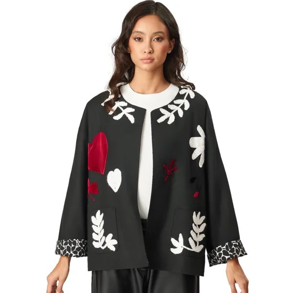 HEART BOMBER JACKET