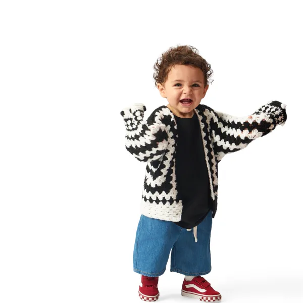MINI VENUS B&W CARDIGAN