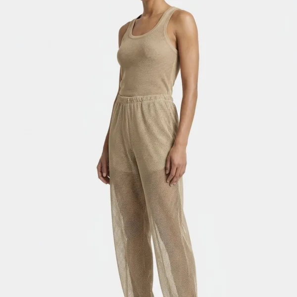 "GOLD MESH" PANTS