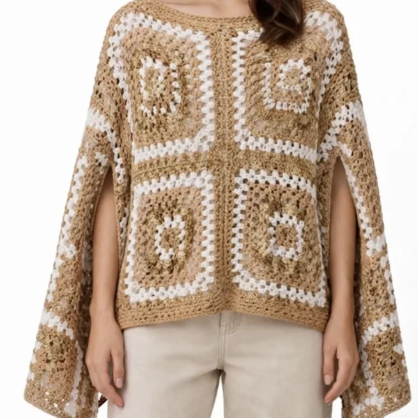 "AMBER" CAPE TOP