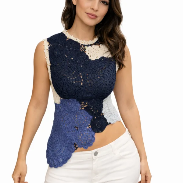 "MOSAIC LACE" TOP