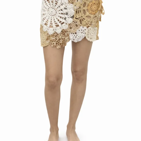 "LACE FLOWER" SKIRT