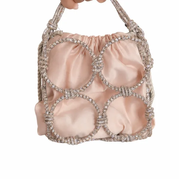 "CIRCULAR ROSE" BAG