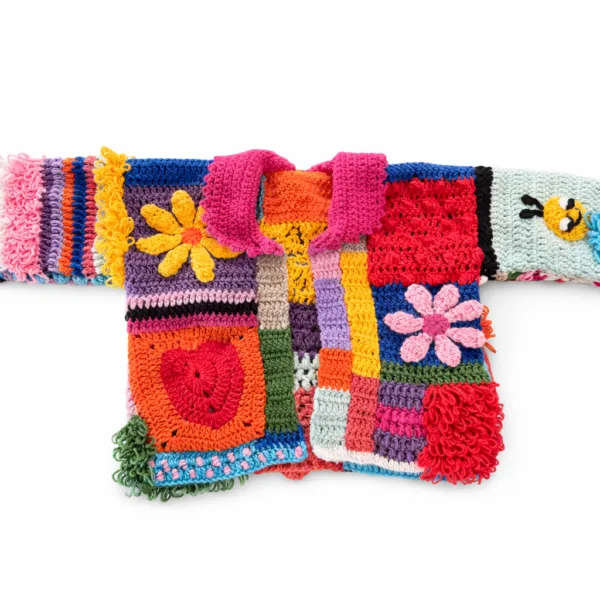 “BEE” HANDMADE KIDS CARDIGAN