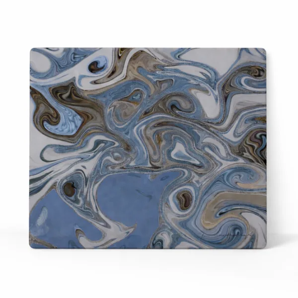 "BLUE MIRAGE" CHEESE/CAKE OR CENTER PIECE PLATTER - IDEAL FOR GIFTING