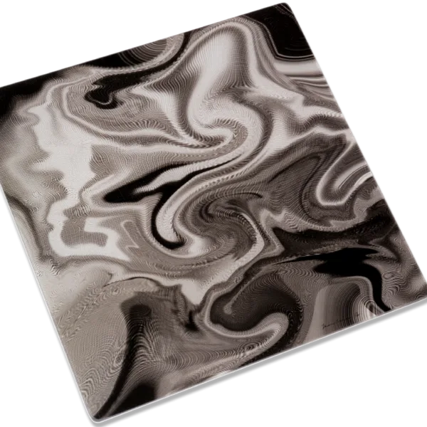 "MOLTEN EARTH" CHEESE/CAKE OR CENTER PIECE PLATTER - IDEAL FOR GIFTING