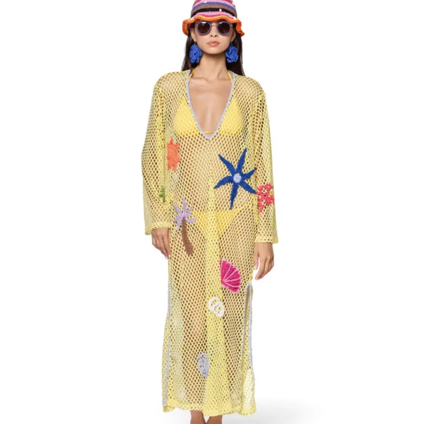 “LA MAR” COVER UP- LONG SLEEVES