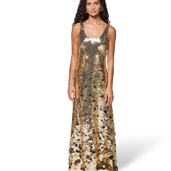 "GOLDEN HOUR" SEQUINED DRESS